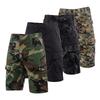 Stylish Men's Army Combat Camouflage Cargo Shorts Featuring Multiple Pockets