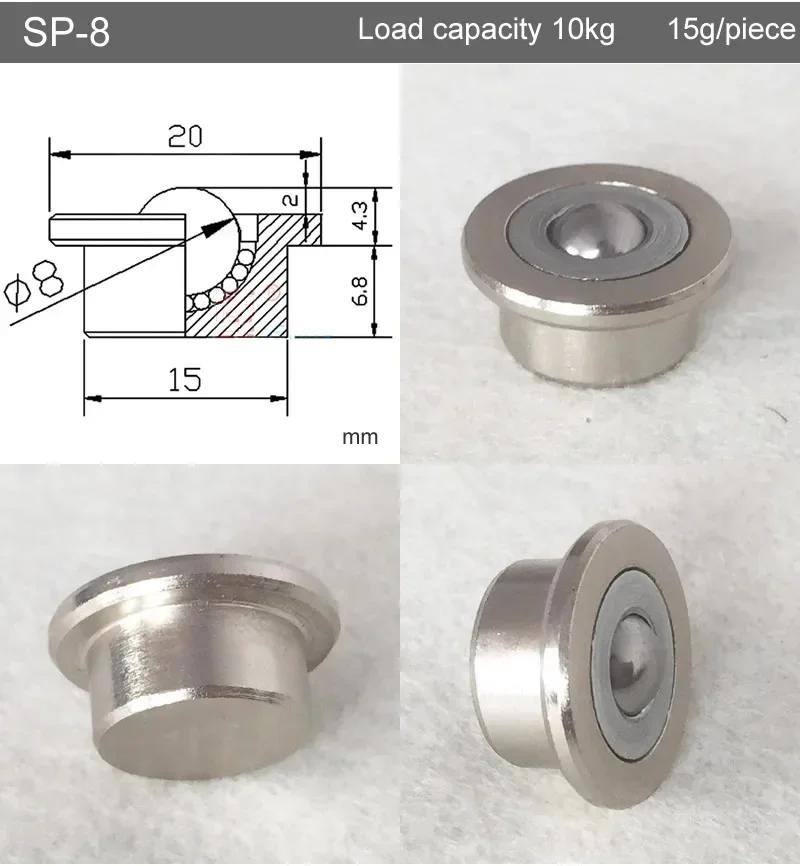 

SP8/12/15/22/25 Factory outlets Precision universal Ball bearing casters/wheel