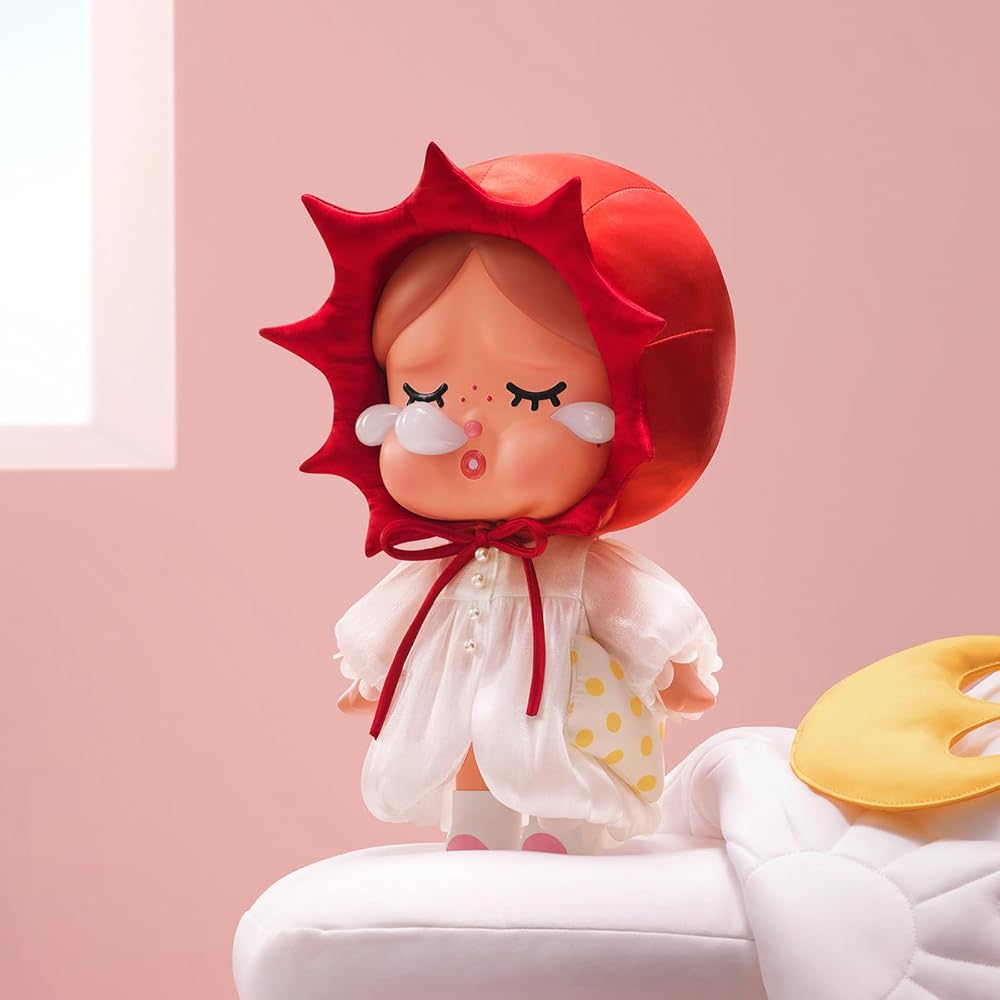 Pop Mart Mega Crybaby The Sleepy Sunny 400% Collectible Figure Toy Model Gift