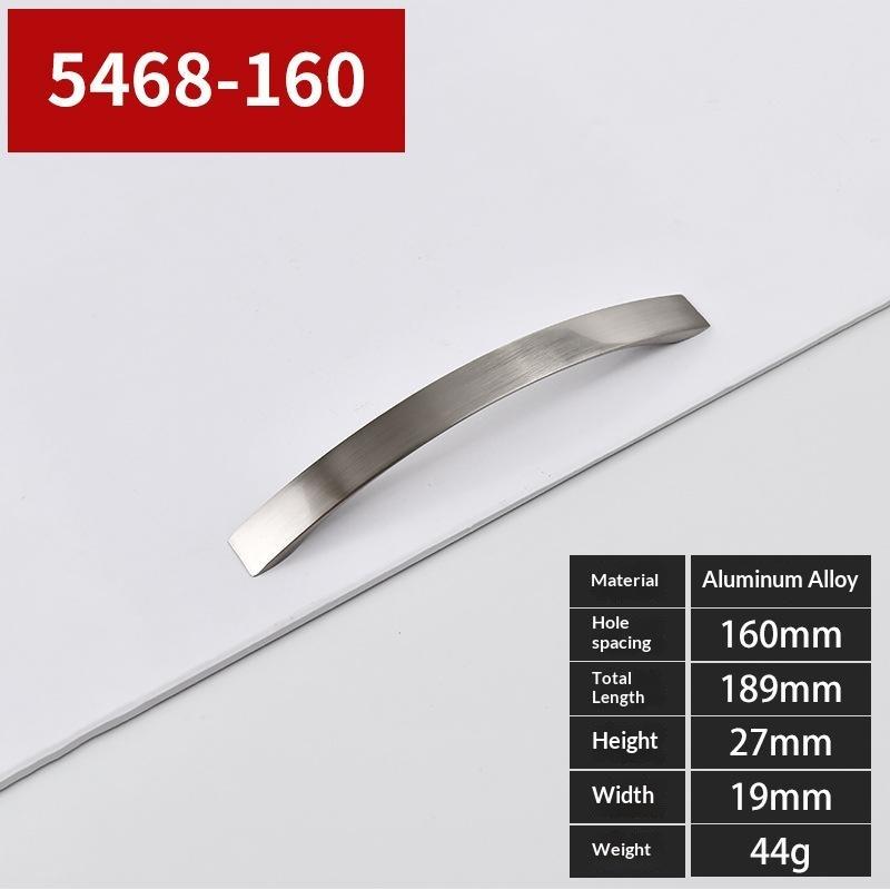Kitchen Drawer Handles Knobs Lightweight Aluminum Alloy Drill Free Optional Pulls for Cabinet Cupboard Wardrobe Door Decor