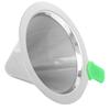 Double Layer Pour Over Coffee Filter Stainless Steel Coffee Drip Cone Drip Coffee Maker  Home Use