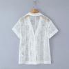 Jnleaog Spring New Arrival Women's Clothing Fashion Style Travel Outfit Lazy Casual Holiday Beach Seaside Blouse