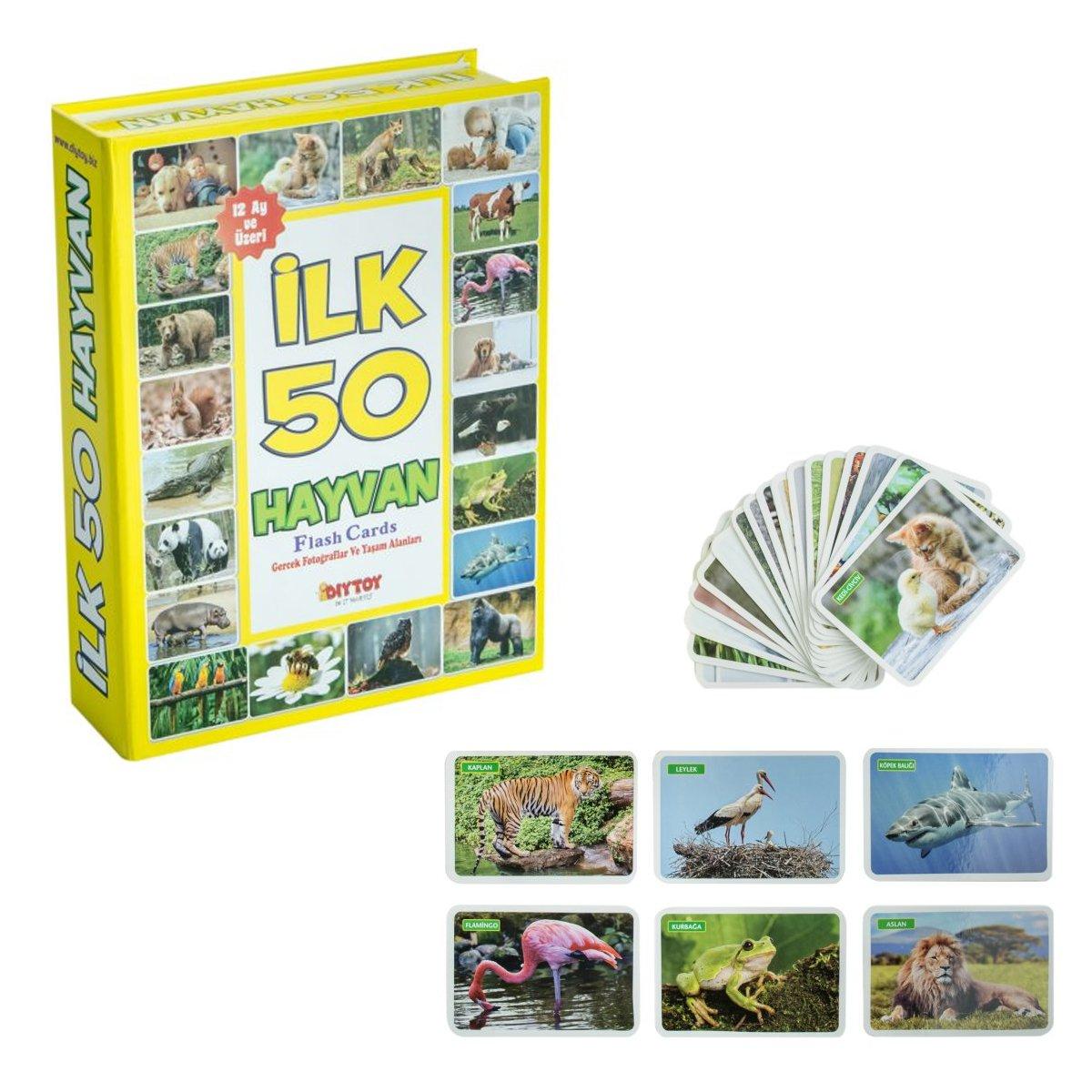 

1352 F.CARDS ПЕРВЫЕ 50 ЖИВОТНЫХ