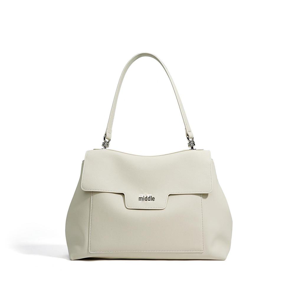 2025 High-End Schultertasche aus echtem Leder - Damen Modische Handtasche mit großer Kapazität