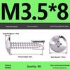 Galvanized M3 Phillips Flat Head Self-Tapping Wood Screws, High-Strength, Large Head