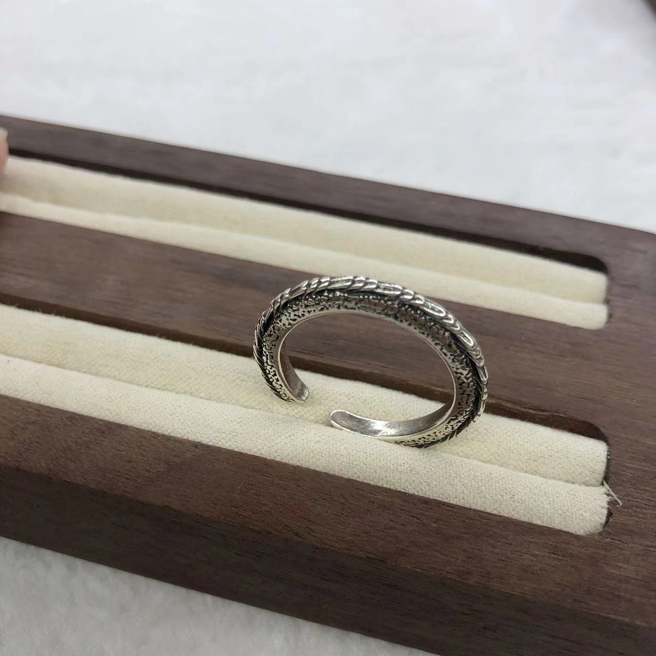 

Длинное кольцо Lin с марказитом, оригинальное мужское кольцо в стиле хип-хоп;Панк-пара в национальном стиле с открывающимся кольцом