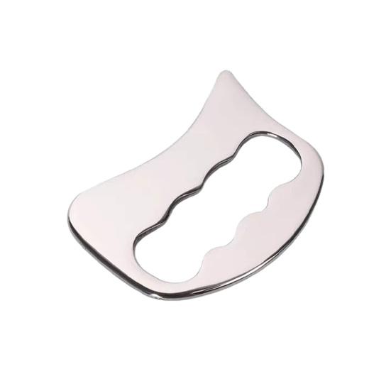 

Stainless Steel Fascia Scraper Tool Gua Sha Massager for Muscle Recovery And Tendon Relief Ergonomic Lactic Acid Relief Tool 1pc