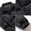 Men's Plus Size Velvet-Thickened Cotton Jacket - Trendy Winter Outerwear