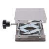 Small Stainless Steel Lifting Platform Manual Miniature Lift Stand Table for RC Cars