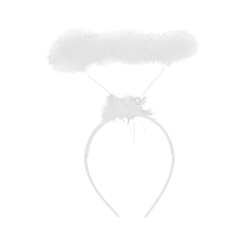 Unisex Halloween Angel Aureole Devil Horn Shape Hairband Movie Cosplay Devil Hairband Goth Cosplay Costume Headpiece