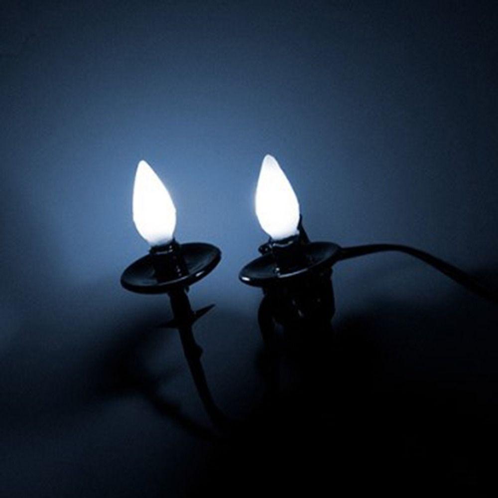 New 2.5*2.7cm Dollhouse Wall Lamp ABS Metal Material 3V White/Warm Light Model Doll House Garden Decor Sand Table Chandelier