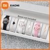 Xiaomi 6PCS Fashion Rectangle Women Watches Heart Bracelets Set Silicone Band Ladies Quartz Wristwatches Relogio Feminino(Without Box)