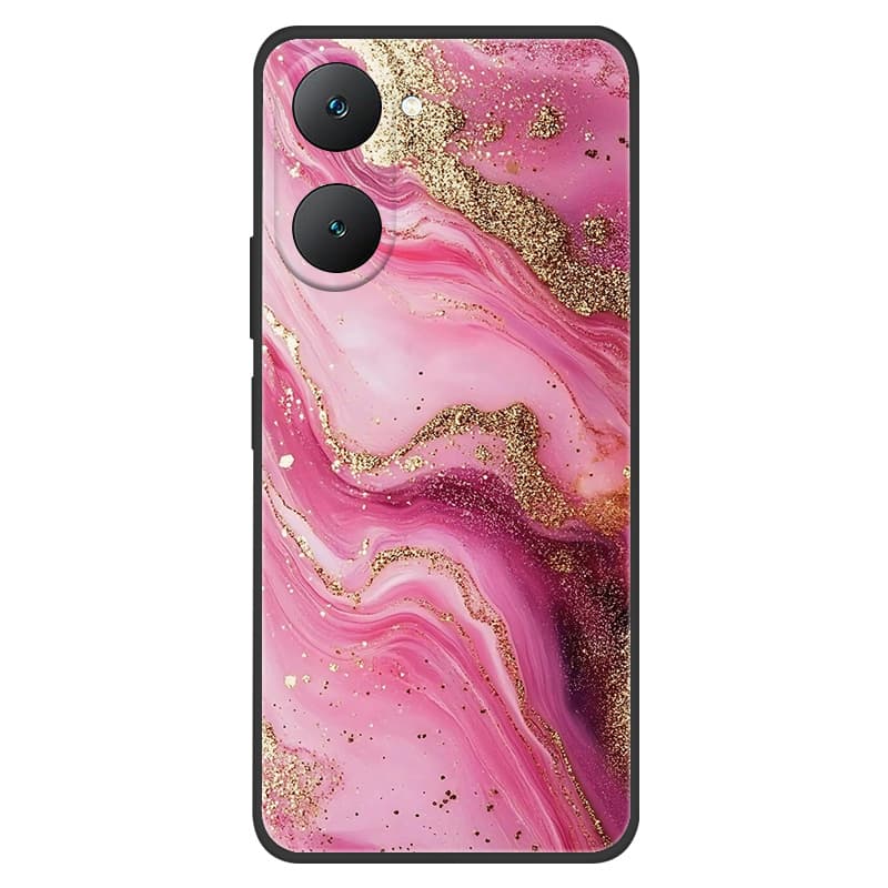 Case For Vivo Y28S Y18 Cases Y18E Y03 Y36T 4G 5G Y28E T3 Lite 5G Soft TPU Silicone Phone Cover For Vivo Y36T 4G Black Back Shell