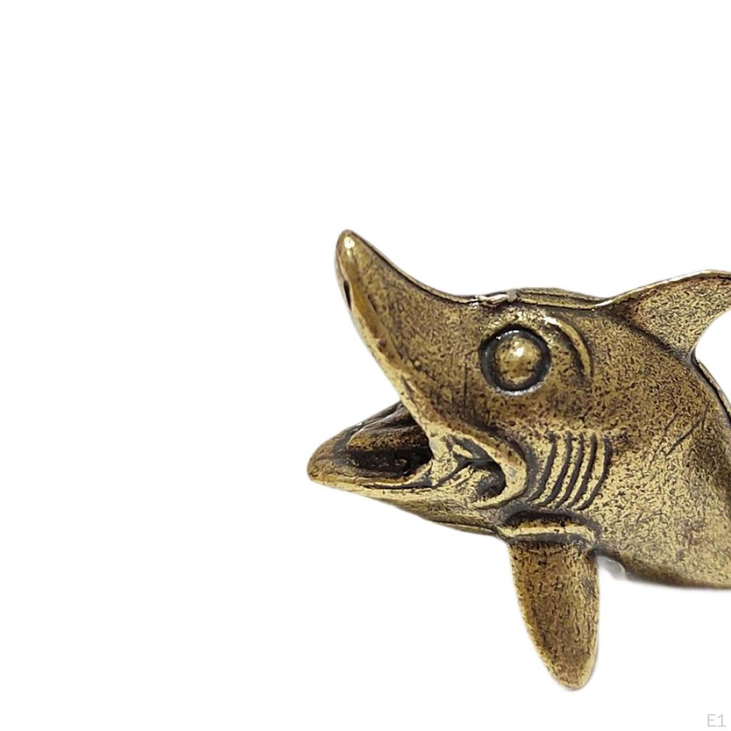 Statue Tier Skulptur Antike Bronze Kreative Messing Figur Feng Shui für Regal Tischplatte Essen