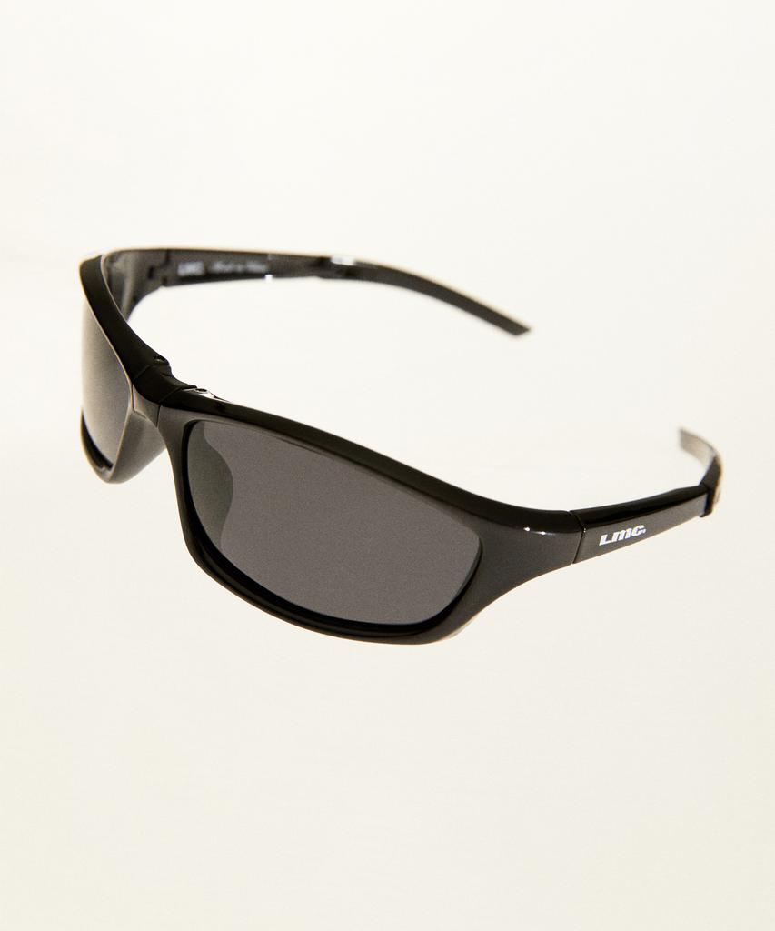 LMC Oval Globe Polarized Sunglasses Black