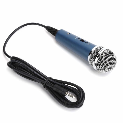 Dynamic Microphone, Condenser Microphone, Wired Microphone, Karaoke Microphone, Handheld Wired Microphone, Recording, 3.5mm Inline U-Shaped Bao Audio