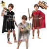 Halloween Boy Samurai Costume, Boy Roman Warrior Stage Show Boy Party Costume
