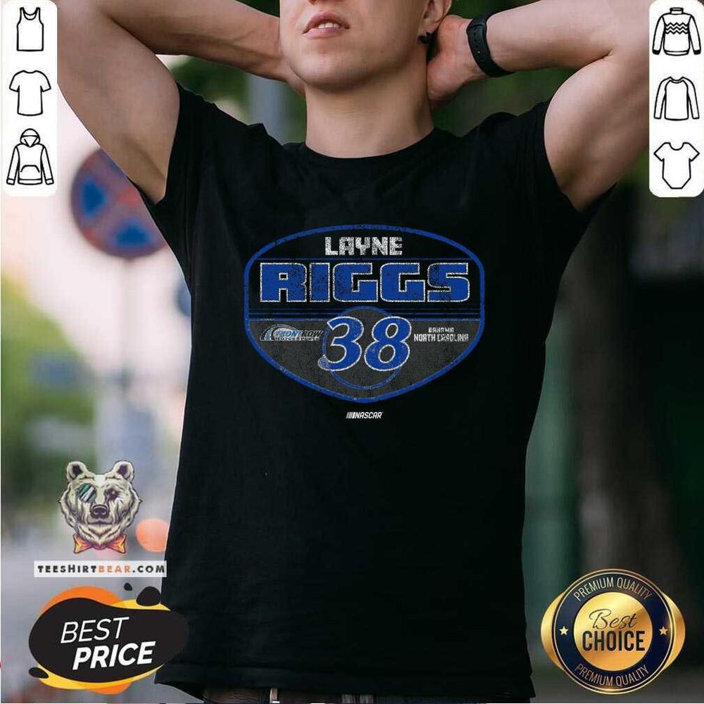 

Great Layne Riggs 2025 Driver T Shirt 4XL