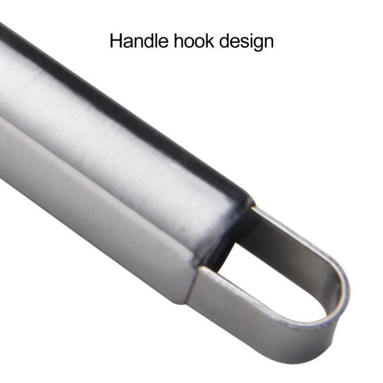 Steak Tenderizer Sharp Needle Design Polished Surface Rustproof Long Handle Comfortable Grip Stainless Steel Heavy-duty Steak Meat