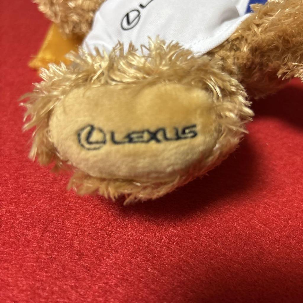 [USED] Lexus Original Mini Teddy Bear (Soccer) Plush Toy