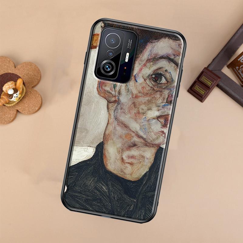 Egon Schiele Case For Xiaomi POCO X7 X6 X5 X3 Pro F3 F5 F6 M6 Pro 13 14 Ultra 11T 12T 13T 14T Pro Cover
