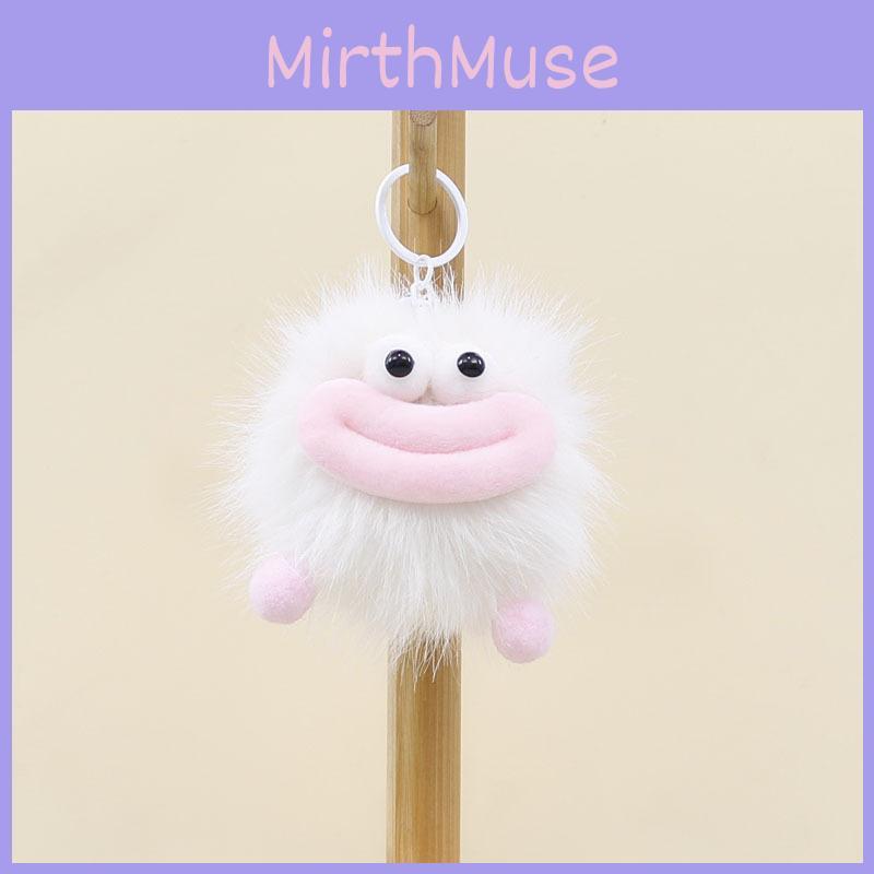 Plush Stuffed Animal Keychain With Big Mouth Design For Bag Bag Ornament