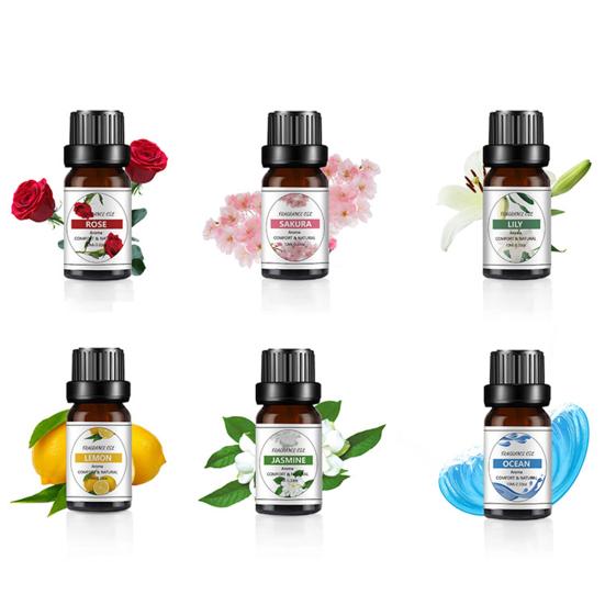 Yousheng 10ml Essential Oil Permeable Calm Emotion Non-Irritating Water Soluble Rose Diffuser Oil for Indoor