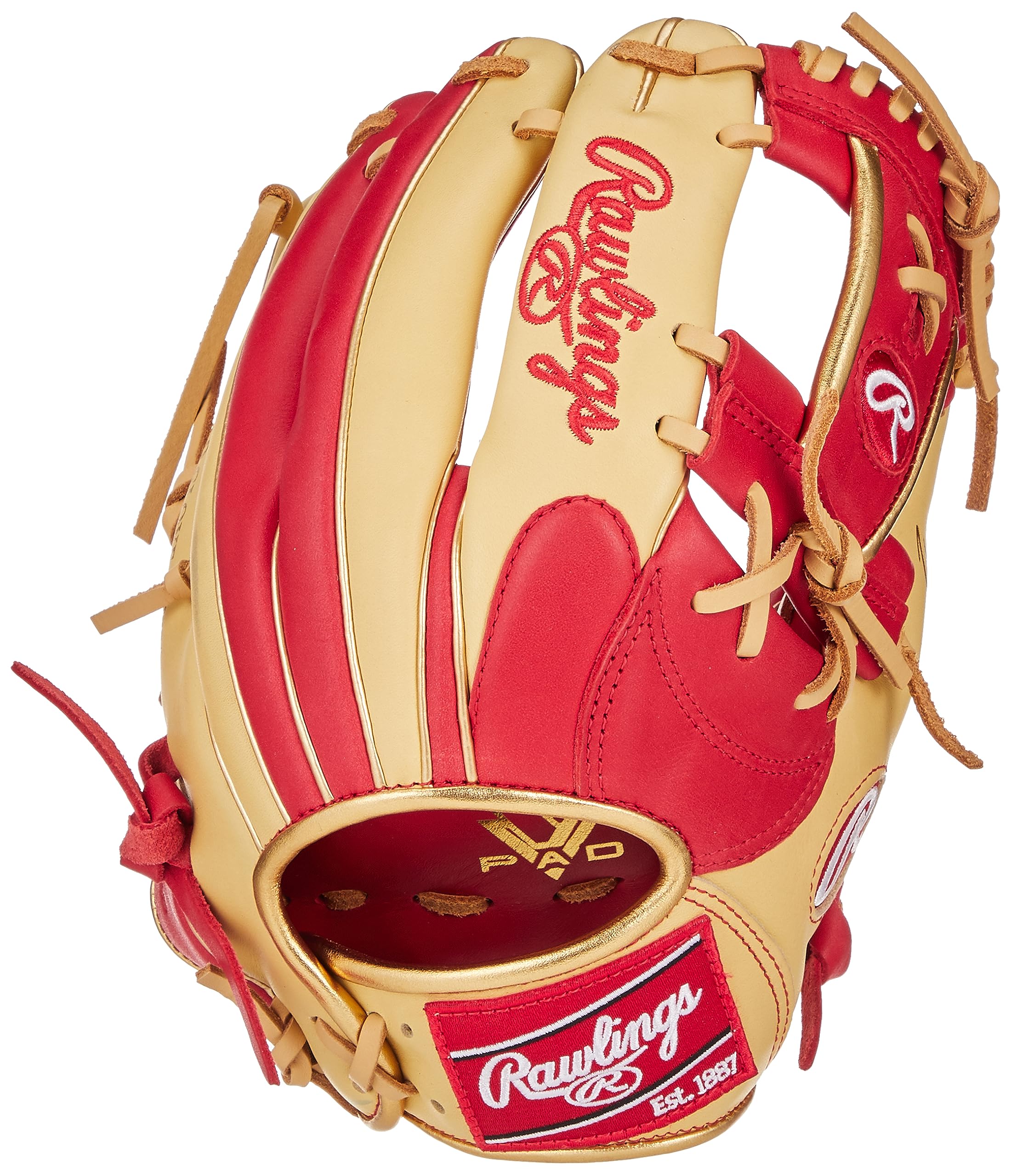 

Rawlings Baseball Glove Adult Softball HYPER TECH COLORS Size GR4HTCN62 pitchers [For Infielders] 11.25 Scarlet/Camel For right-handed