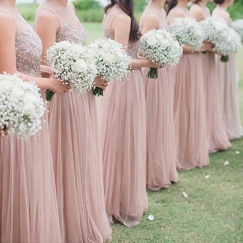 1pcs Artificial Flowers Baby Breath Flower Fake Gypsophila for Wedding Party Home Decoration Floral Bouquets DIY Accessories