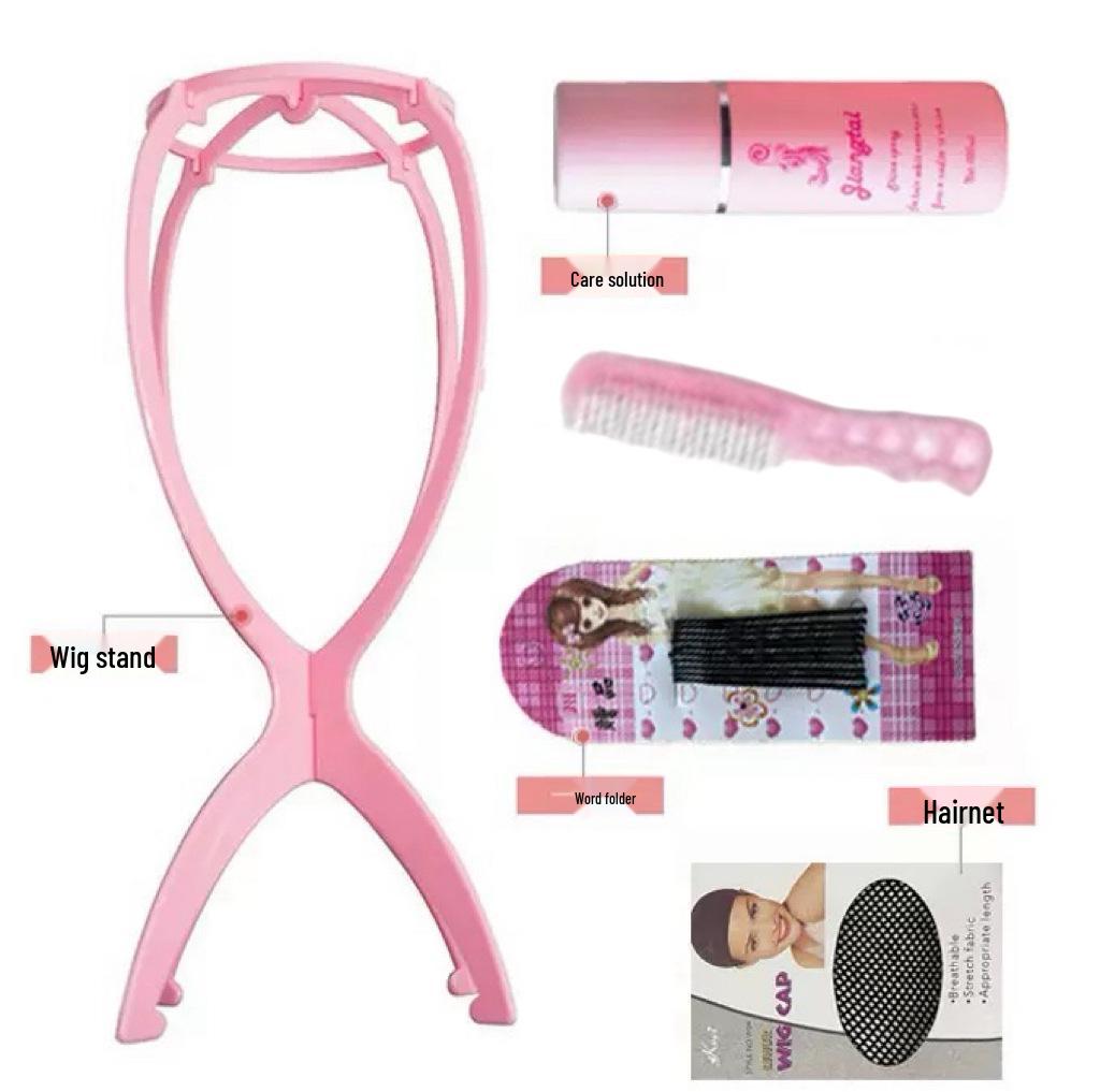 Wielobarwna damska peruka: Puszysty, Wszechstronny, Łatwy w pielęgnacji, Idealny do noszenia na co dzień lub na Halloween