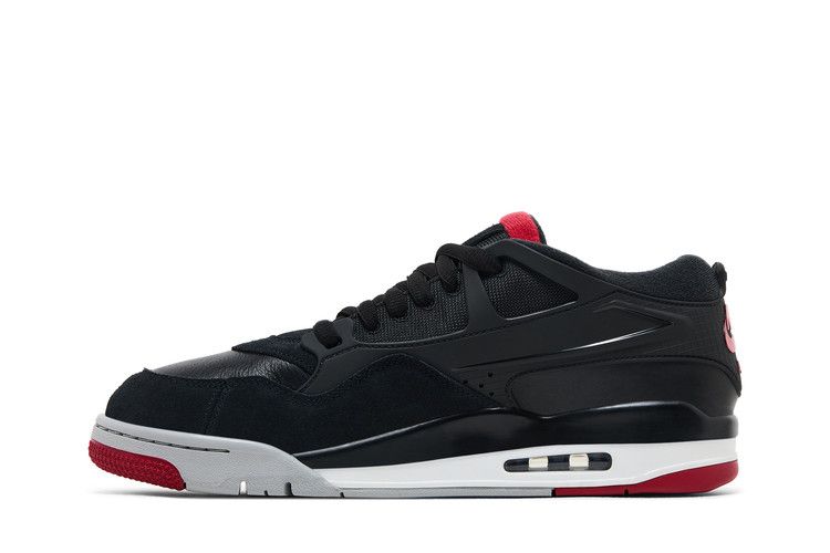 Men's Sneakers Jordan 4 RM Black Cement Black/Varsity Red/Wolf Grey/White
