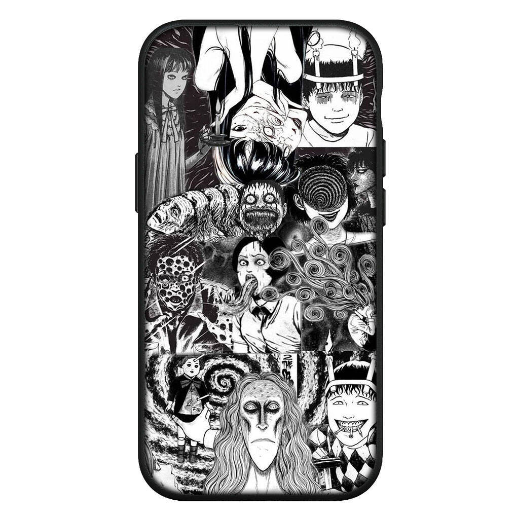 Cover for iPhone 17 16 15 Xiaomi Poco Redmi Note 14 13 12 8 Pro Max 9 16e Samsung Galaxy S25 S24 S23 OPPO Huawei Tomie Junji Ito Collection Phone Case