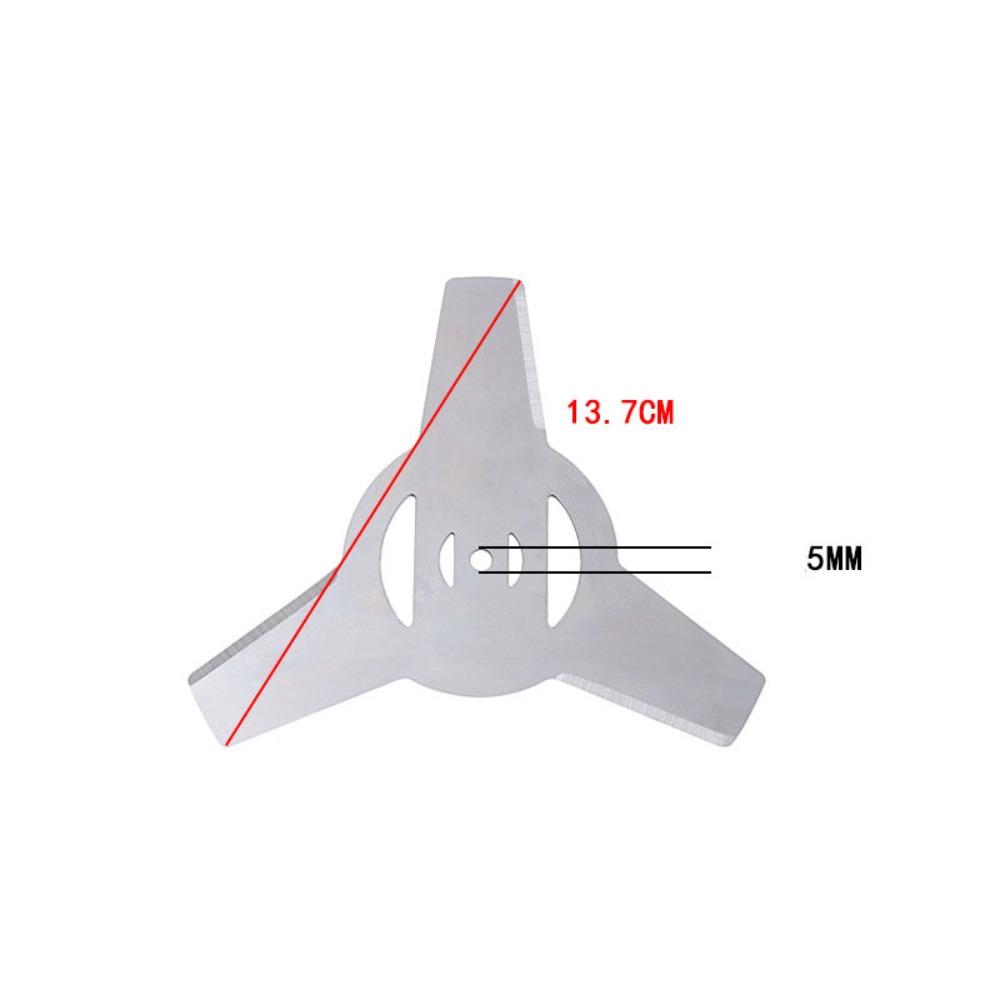 Manganese Steel Lawn Mower Fittings Straight Blade Garden Tool Parts Grass Trimmers