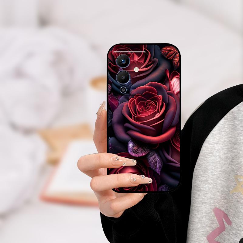 Für infinix NOTE 12 PRO 5G Hülle X671B TPU Wolf Katze Silikon Stoßfänger Abdeckung für Infinix Note 12 Pro 5G Handyhülle Note12 Pro 5G