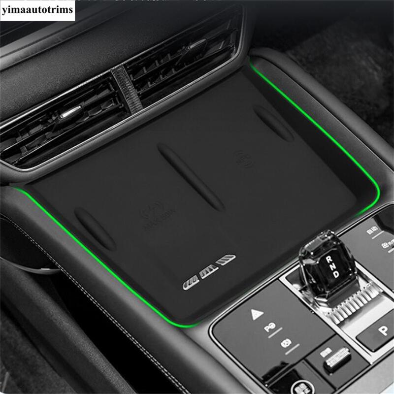 Car Wireless Charging Silicone Protective Central Control Anti Slip Pad Accessories For BYD Sealion 7 Sea lion 07 EV 2024 2025