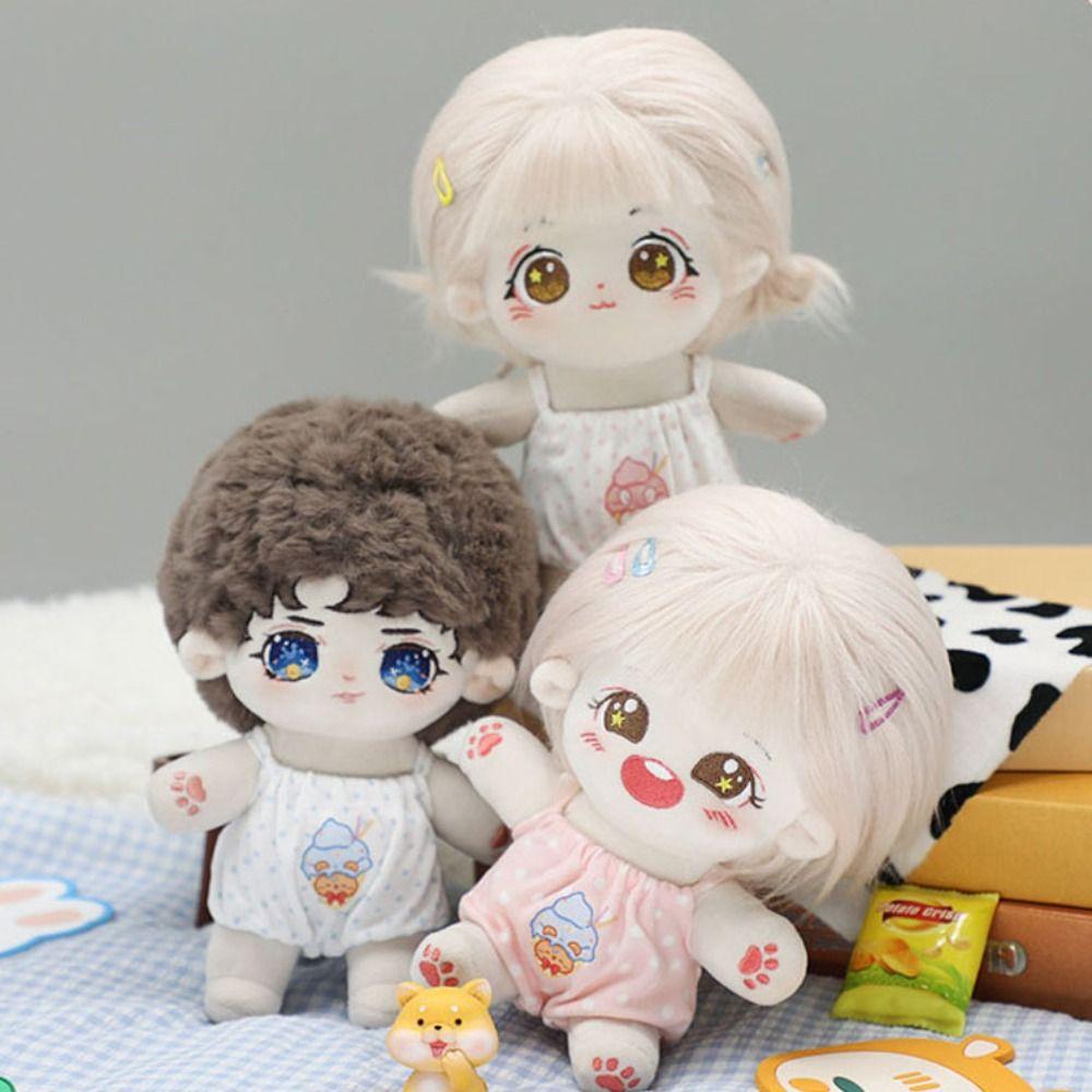 

Casual Wear Bodysuit Shoes Cotton Material Doll Clothes 20cm Cotton Doll/Cotton Stuffed Dolls