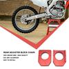 Fit For HONDA CR125R CR250R Aluminum Rear Adjuster Block Chain CRF250R CRF250X CR 125 250 R CRF450R CRF450X CRF450RX CRF 450