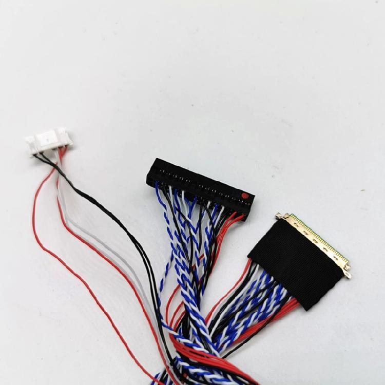 LCD Screen LVDS Cable 40Pin LVDS Cable 2 Channel 6-Bit Support for 14-18.4 Inch
