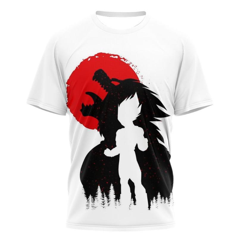New Dragon Ball Anime Vegeta Manga Panel 3D Print T-shirt Unisex