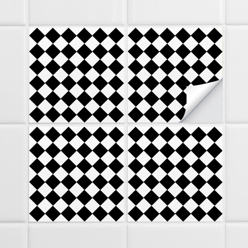 10pcs Retro Self Adhesive Wall Sticker Kitchen Tile Sticker 15*15cm