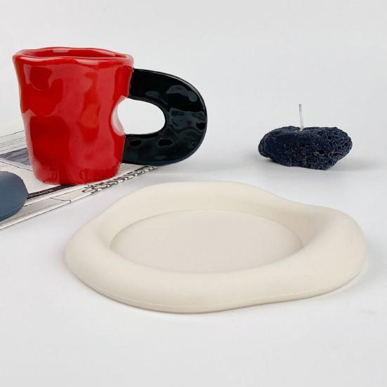 Silicone Coasters Heat-Resistant Drink Coasters Non-Slip Table Mat for Home Restaurant Coffee Shop Tea
