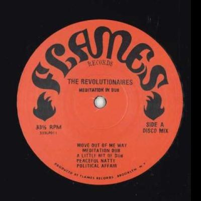LP Record REVOLUTIONARIES - Meditation In Dub 333LP011 333 2024 UK Reggae, Ska & Dub