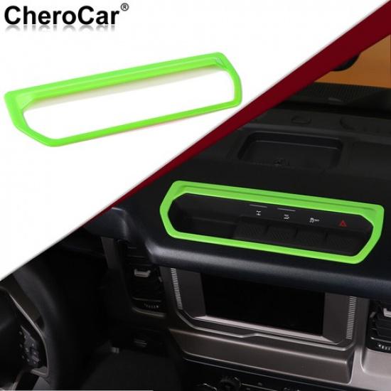 Dashboard Differential Control Switch Panel Cover For Ford Bronco Light Green