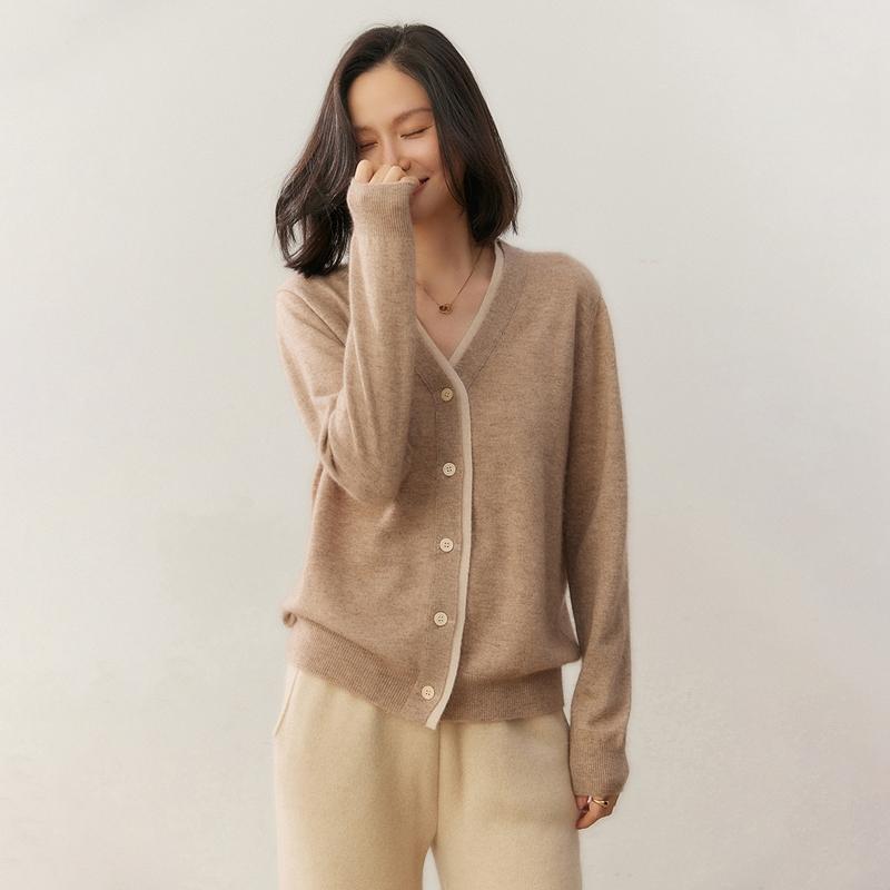 Qinghe 100% Pure Cashmere Women's Sweater - Ultra Soft Luxury Winter Pullover