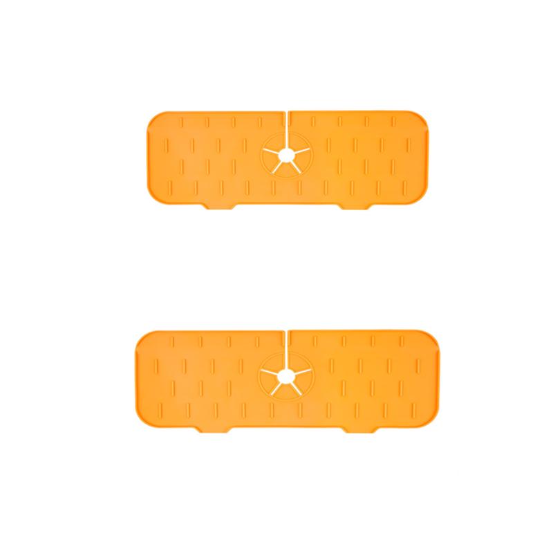 Kuchyňská silikonová podložka pod vodovodní baterie Vlnky na vodovodní baterie Vodovodní podložka Podložka na velké dřezy Ochranná podložka na pracovní desku Koupelnové doplňky