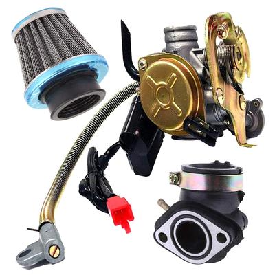 Collettore di aspirazione carburatore da 18 mm, filtro aria, adatto per motori Taotao per scooter GY6 50CC 49CC a 4 tempi