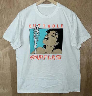Vtg Butthole Surfers Band For Fans Cotton White Full Size Men Women Shirt
