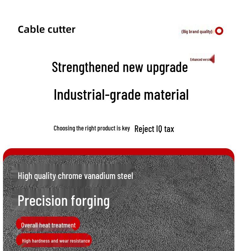 Industrial-Grade Heavy-Duty Wire Strippers & Cable Cutters for Electricians