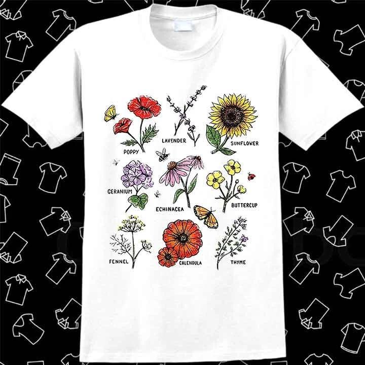 Flowers Garden Farmers Nature T Shirt 1064 XXL