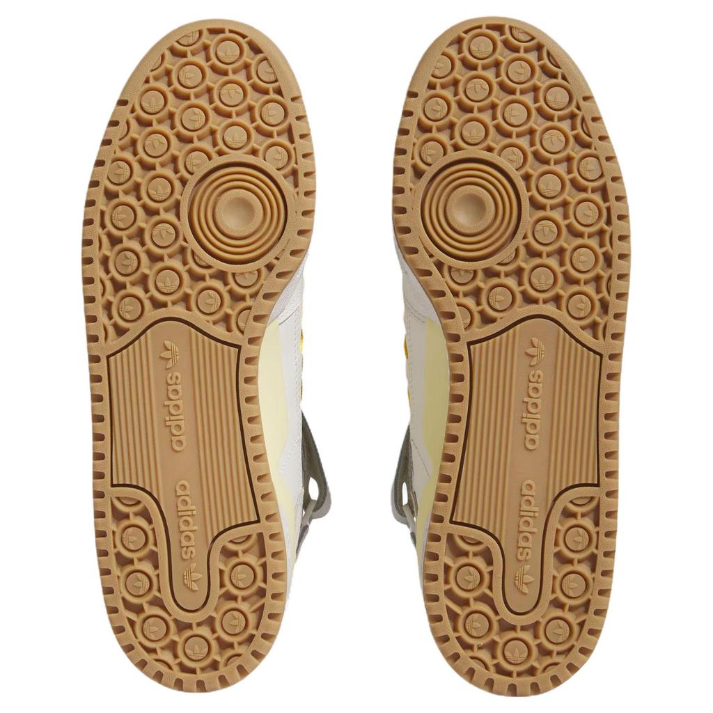 Adidas Forum Mid Letní tábor - Snadné žluté unisex tenisky Krémová Oblačně bílá Krémově žlutá IE7181